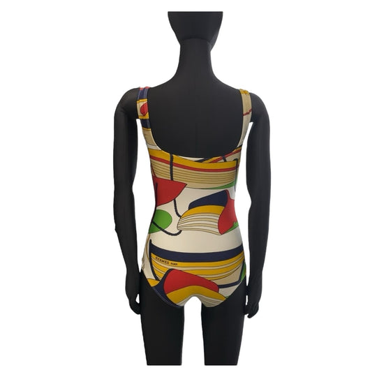 HERMES Other tops Nylon multicolor Swimwear swimwear Women 36 Used Authentic