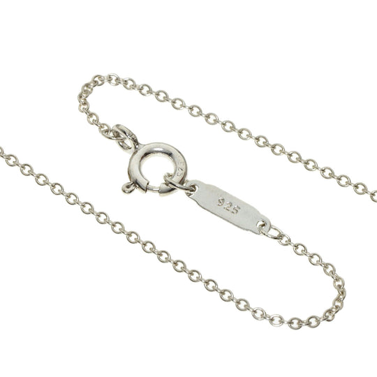 TIFFANY&Co. Necklace SV Silver Lockheart Women Used Authentic