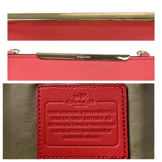 COACH Tote Bag PVC pink Madison Saffiano