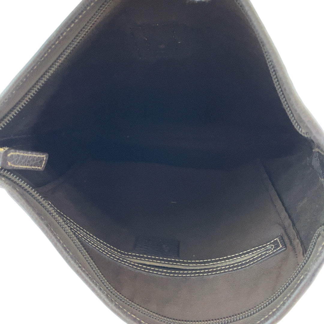 GUCCI Shoulder Bag 268642 GG Supreme Canvas Beige Brown Gold Metal Shoulder Bag Crossbody Messenger Bag GG crystal Women Used Authentic
