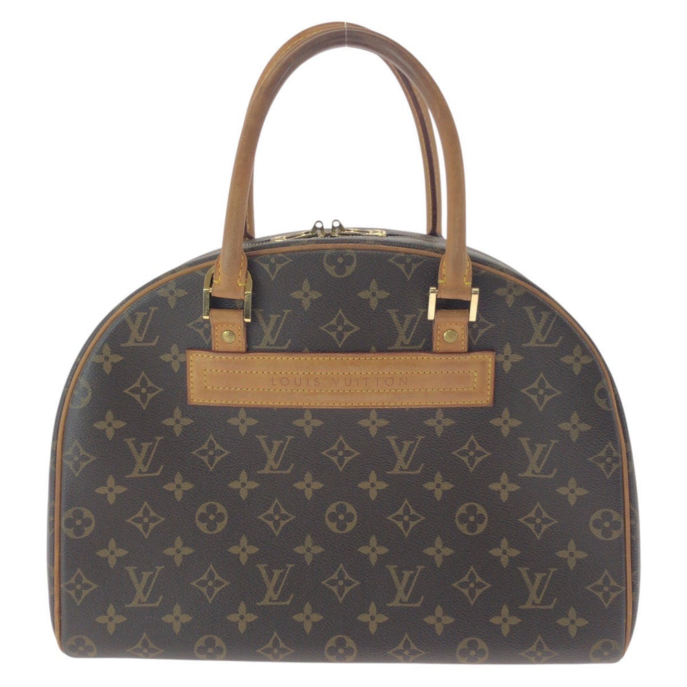 LOUIS VUITTON Tote Bag M50204 PVC, Leather Brown Gold Metal Tote Bag handbag Monogram Special Order SPO Nolita Women Used Authentic