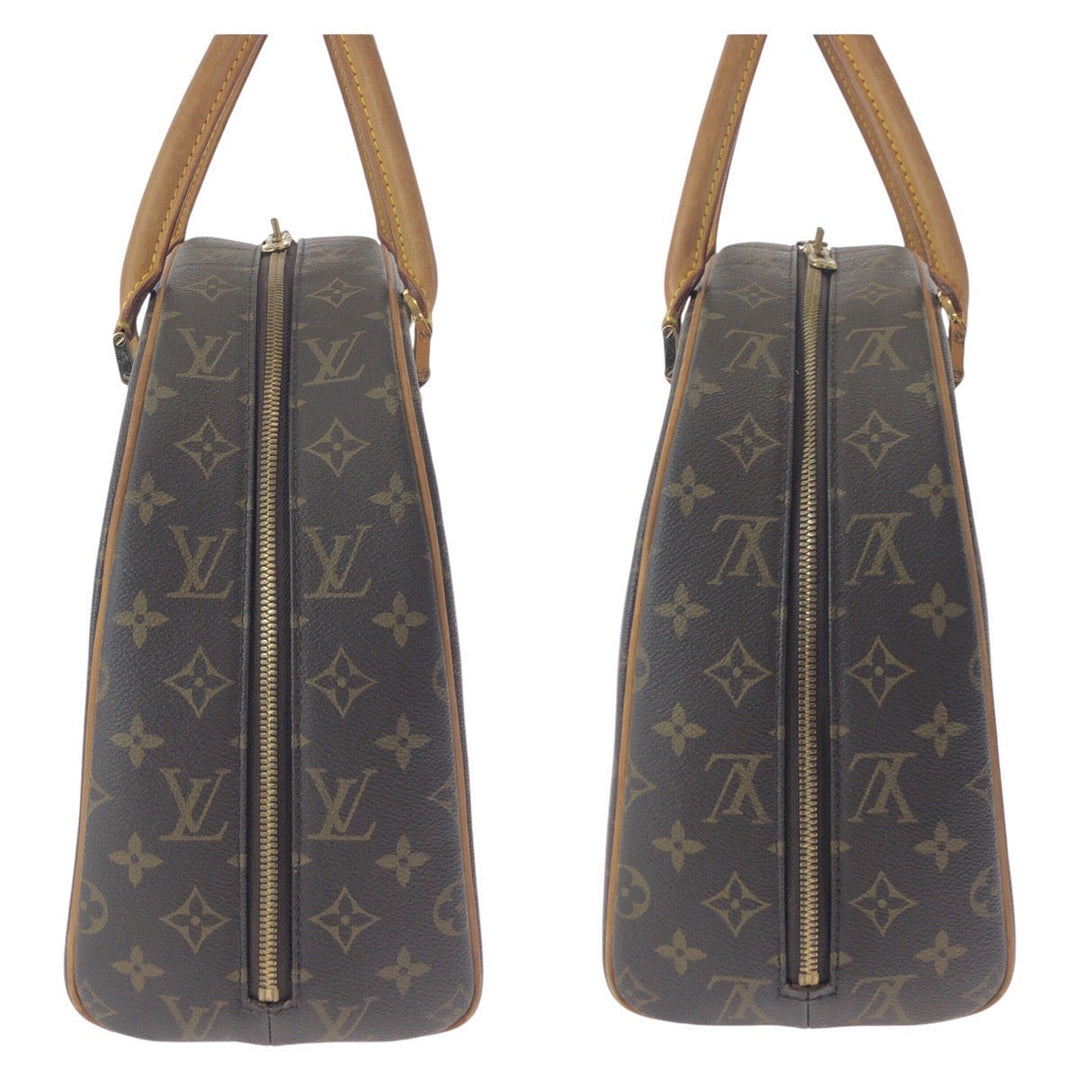 LOUIS VUITTON Tote Bag M50204 PVC, Leather Brown Gold Metal Tote Bag handbag Monogram Special Order SPO Nolita Women Used Authentic