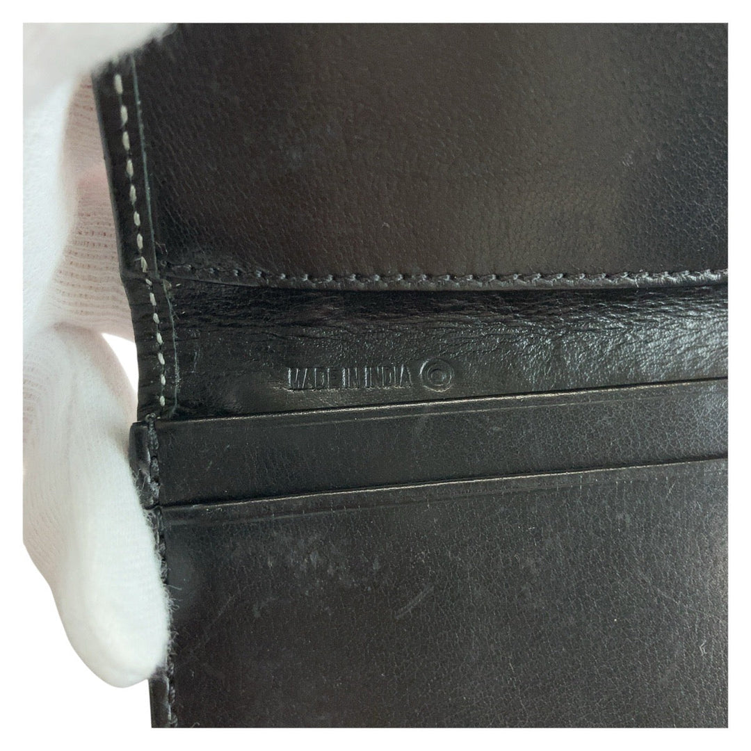 COACH Card Case canvas black Signature