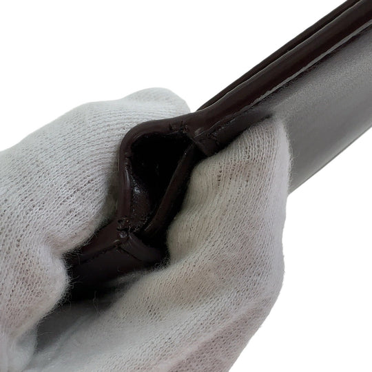 COACH Tri-fold wallet PVC Red Signature