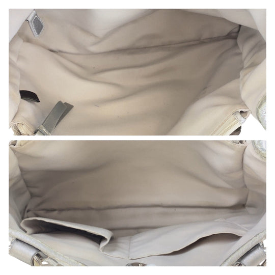 COACH Tote Bag PVC blue Signature