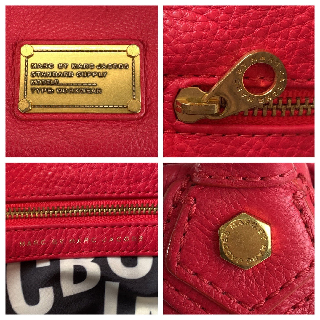 MARC BY MARC JACOBS Handbag leather Red