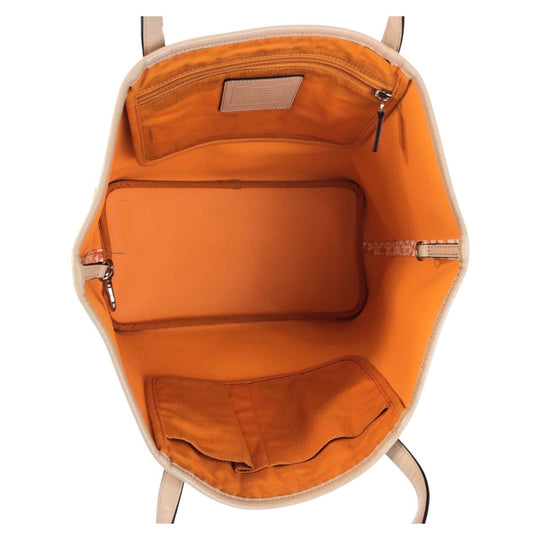 COACH Tote Bag PVC Orange Signature