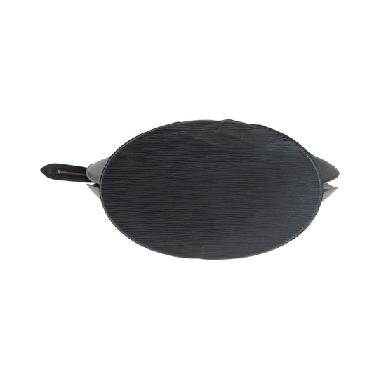 LOUIS VUITTON Tote Bag M52272 Epi Leather Black Gold Metal Tote Bag Shoulder Bag Handbag Epi Sun jack Women Used Authentic