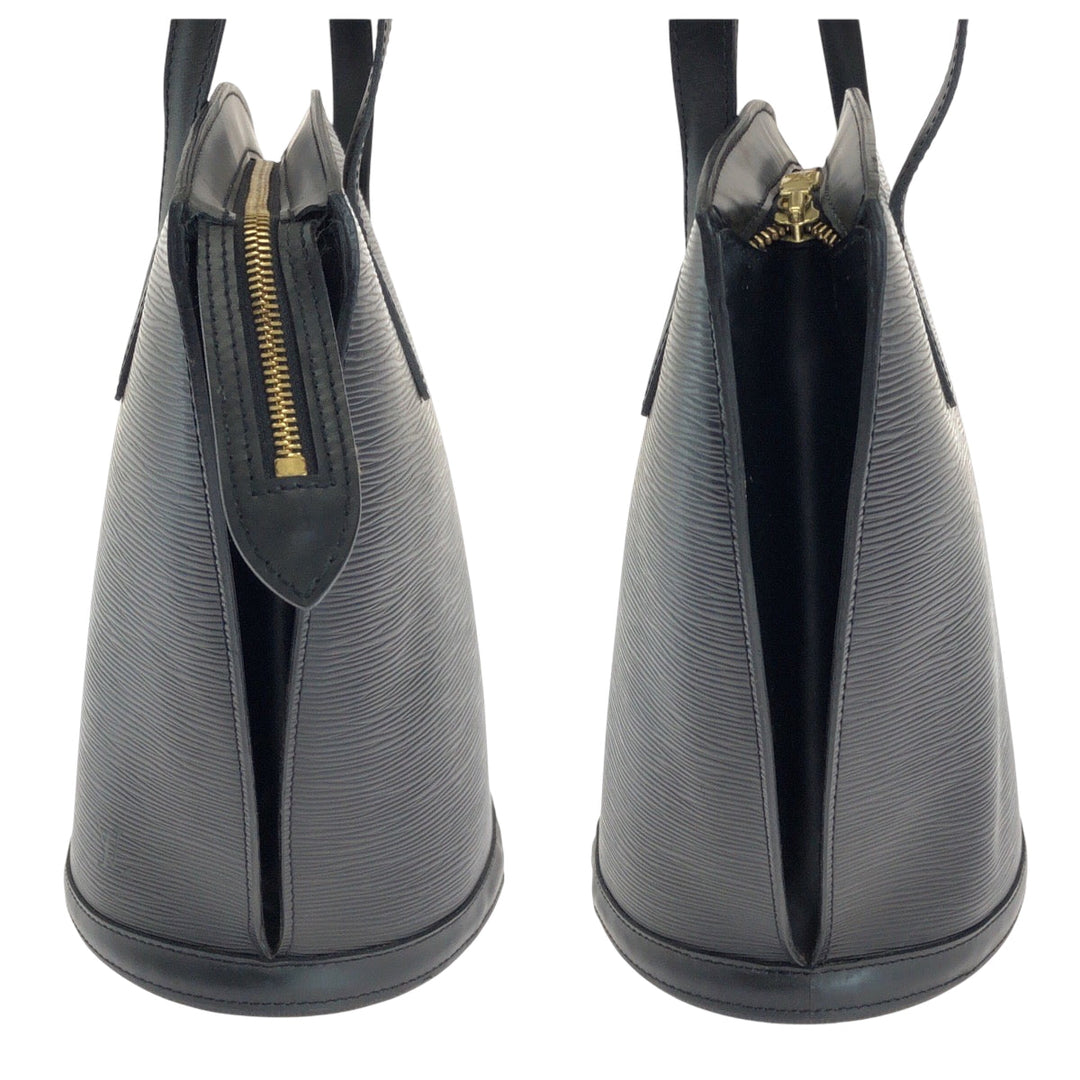 LOUIS VUITTON Tote Bag M52272 Epi Leather Black Gold Metal Tote Bag Shoulder Bag Handbag Epi Sun jack Women Used Authentic