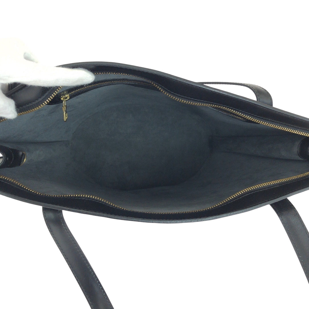 LOUIS VUITTON Tote Bag M52272 Epi Leather Black Gold Metal Tote Bag Shoulder Bag Handbag Epi Sun jack Women Used Authentic