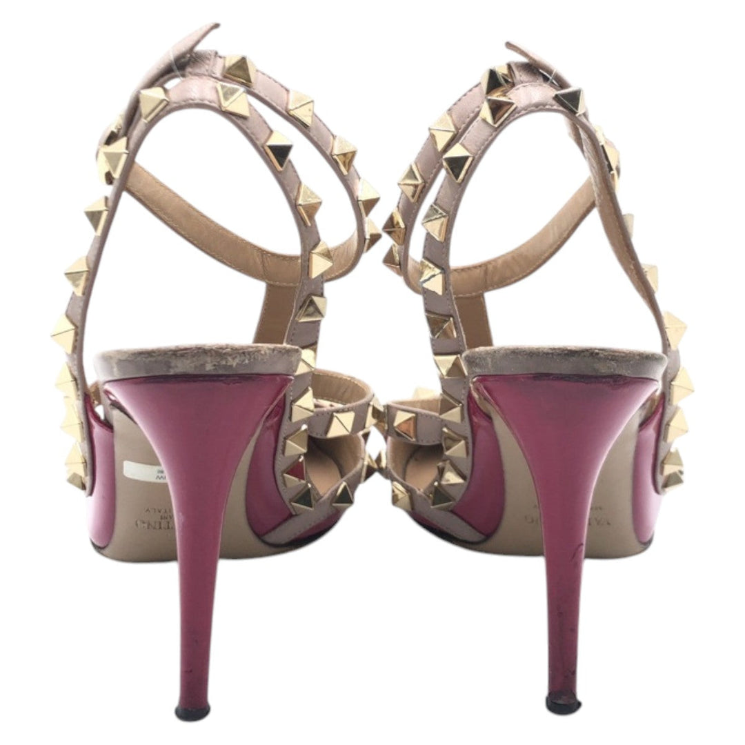 VALENTINO pumps enamel pink Studs 36