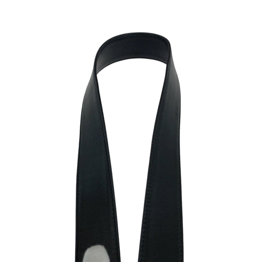 GUCCI Shoulder Bag 001 1577 leather BlackSilverMetal Shoulder Bag 2way Bamboo Women Used Authentic