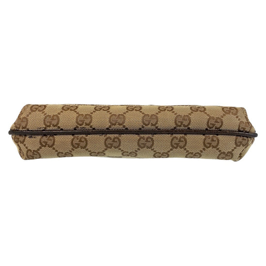 GUCCI Shoulder Bag 122793 GG canvas Brown beige Crossbody Shoulder Bag Messenger Bag Women Used Authentic