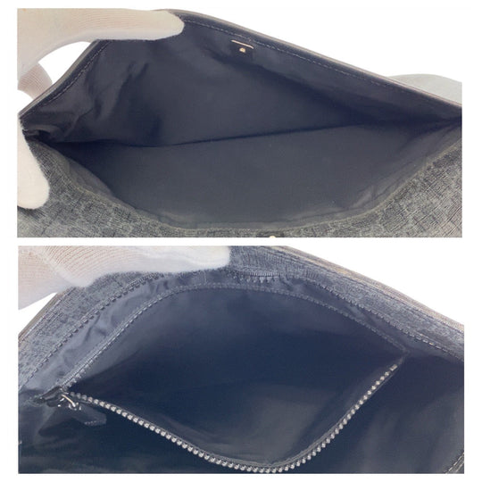 GUCCI Shoulder Bag 162904 GG Supreme Canvas Black black Crossbody Shoulder Bag Messenger Bag Women Used Authentic