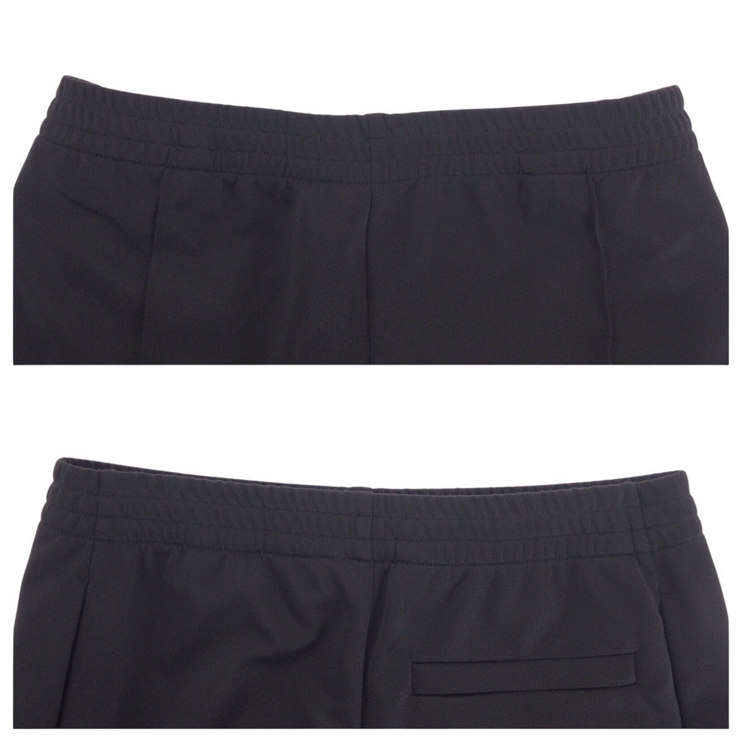 BURBERRY Pants Polyester, Cotton, Rhinestone Black Silver Pants Trousers Bijoux mens 36 Used Authentic