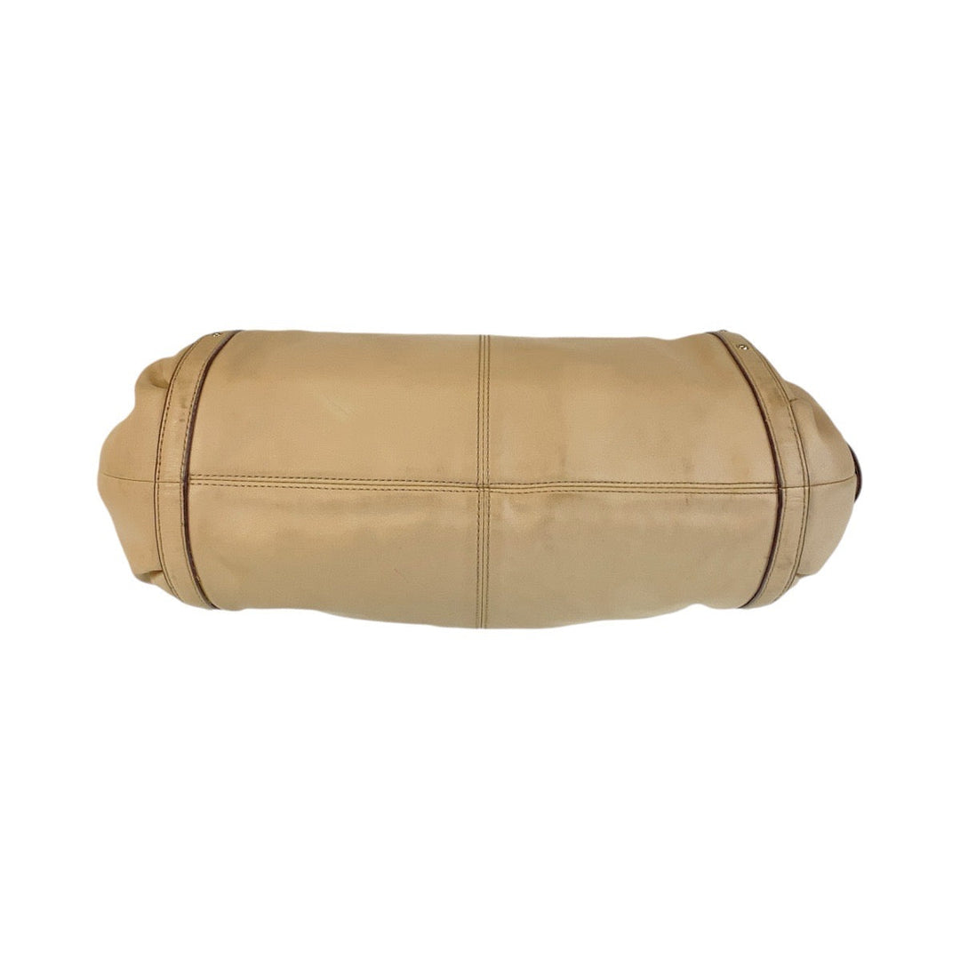 COACH Tote Bag leather beige