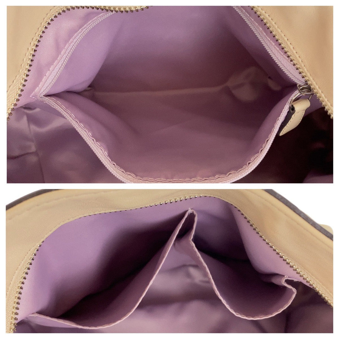 COACH Tote Bag leather beige