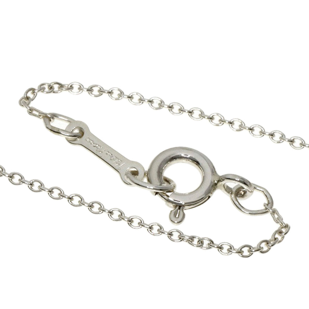 TIFFANY&Co. Necklace SV Silver Crescent moon Women Used Authentic