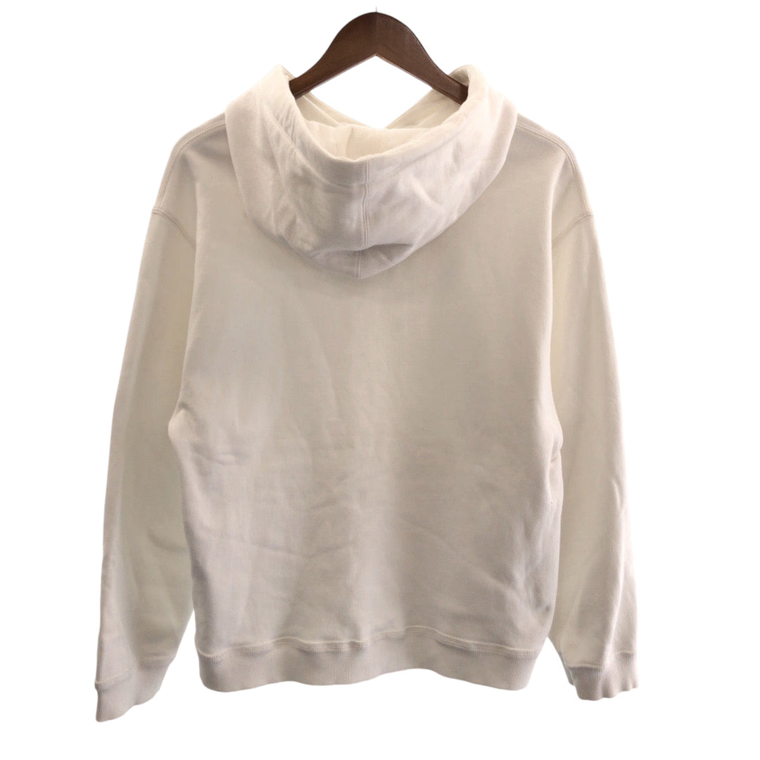 VALENTINO Hoodie WV3MF14F3TV cotton White red Hoodie VLTN logo Women XS Used Authentic