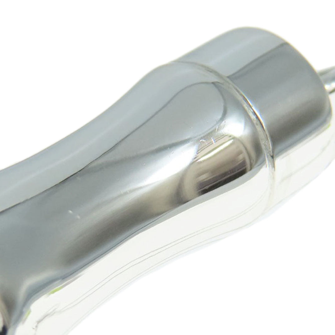 GUCCI Necklace SV Silver bamboo long Women Used Authentic