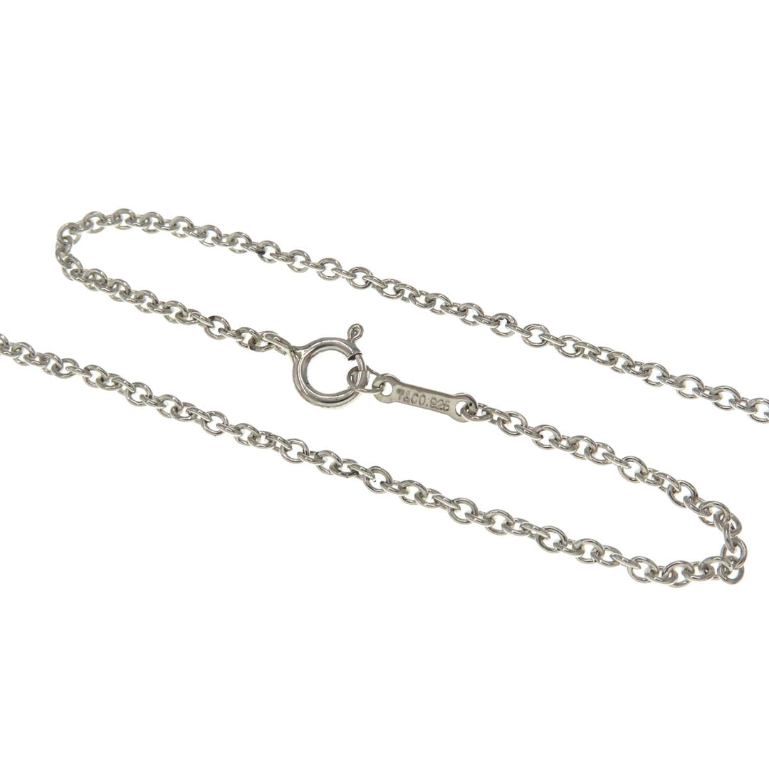 TIFFANY&Co. Necklace SV Silver Open cross Women Used Authentic