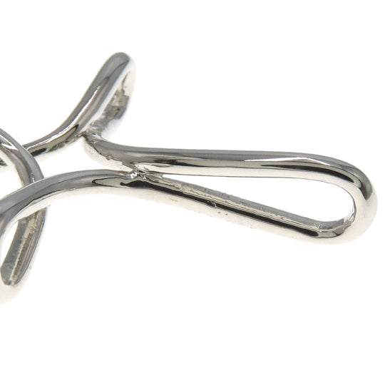 TIFFANY&Co. Necklace SV Silver Open cross Women Used Authentic