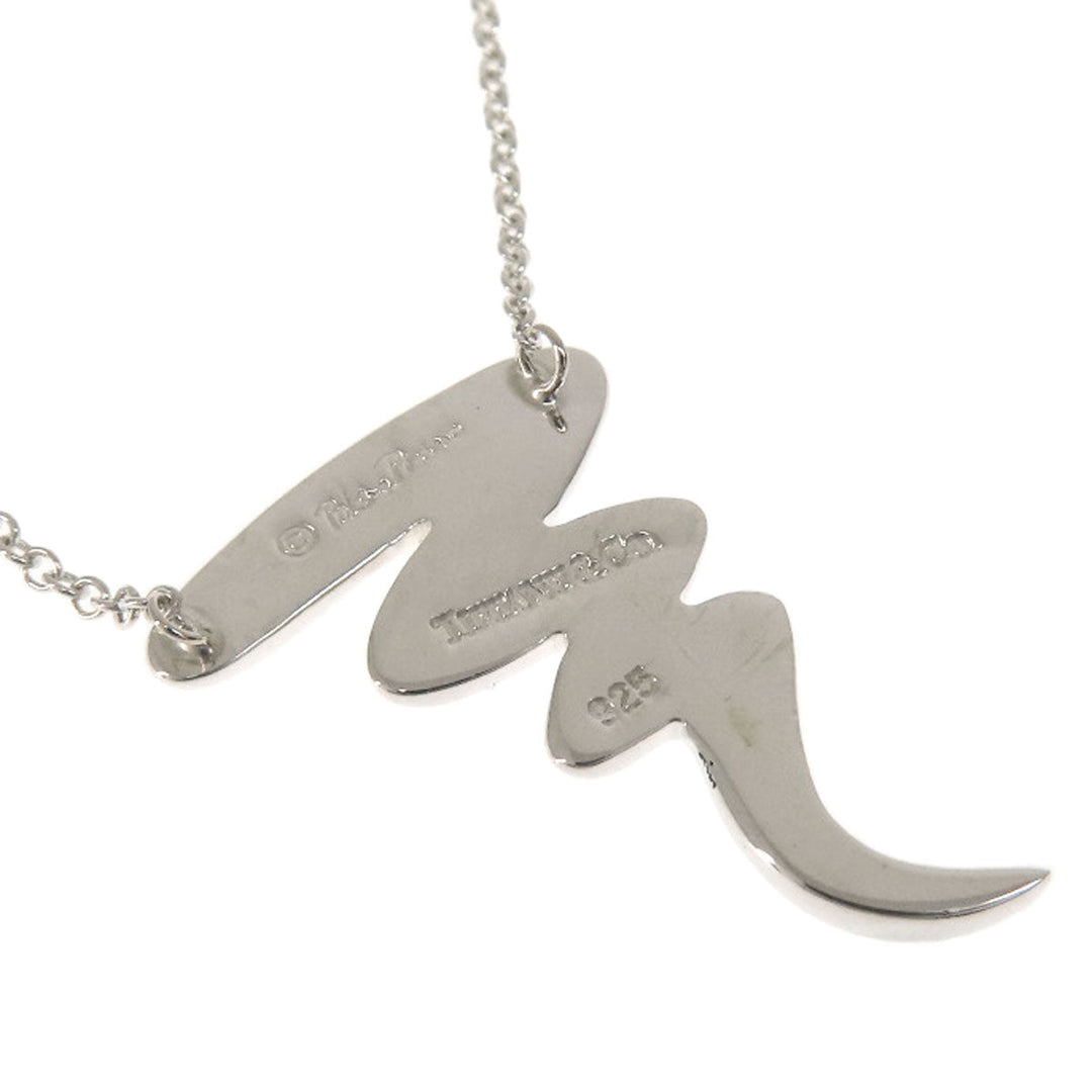 TIFFANY&Co. Necklace SV Silver Scribble Paloma Picasso Women Used Authentic