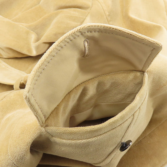 BURBERRY LONDON Stainless collar coat Cotton, Polyester beige Women 40 Used Authentic