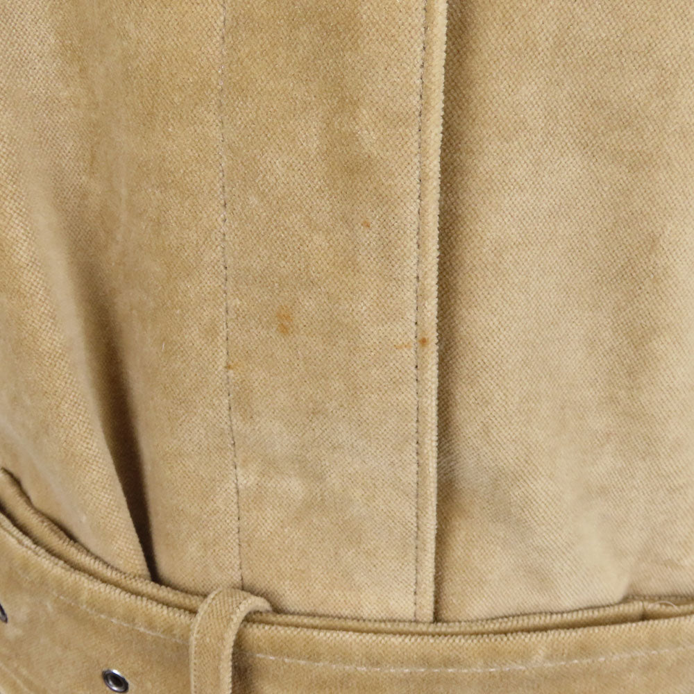 BURBERRY LONDON Stainless collar coat Cotton, Polyester beige Women 40 Used Authentic