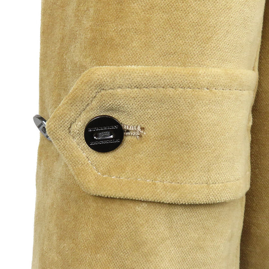 BURBERRY LONDON Stainless collar coat Cotton, Polyester beige Women 40 Used Authentic