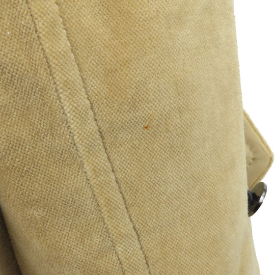 BURBERRY LONDON Stainless collar coat Cotton, Polyester beige Women 40 Used Authentic