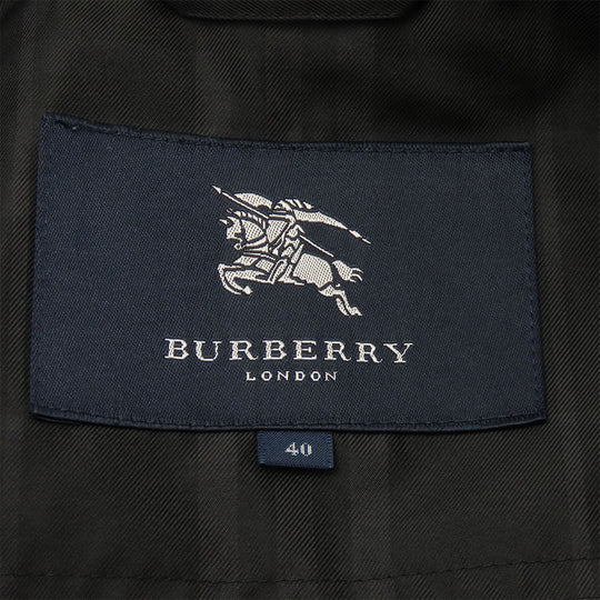 BURBERRY LONDON Other outerwear polyester Black type Women 40 Used Authentic