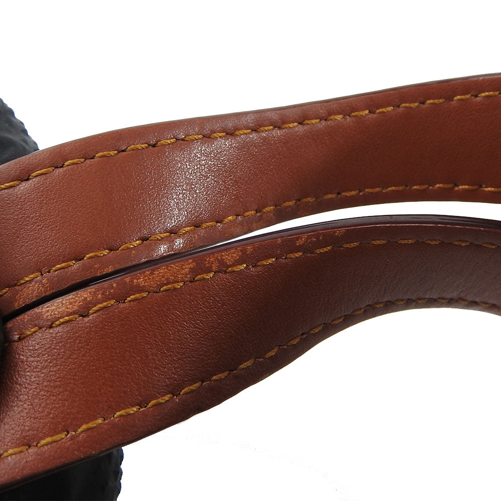 COACH Handbag 79251 PVC, Leather Brown Women Used Authentic