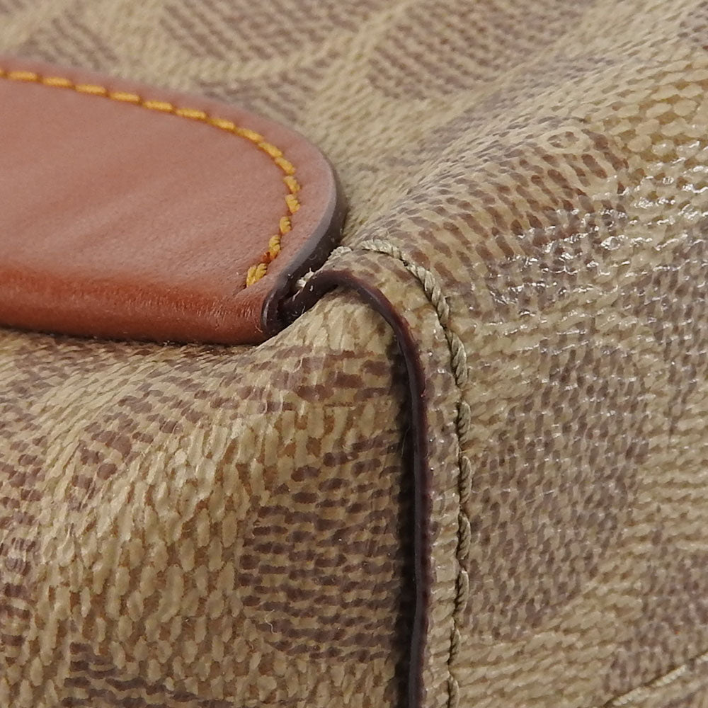 COACH Handbag 79251 PVC, Leather Brown Women Used Authentic