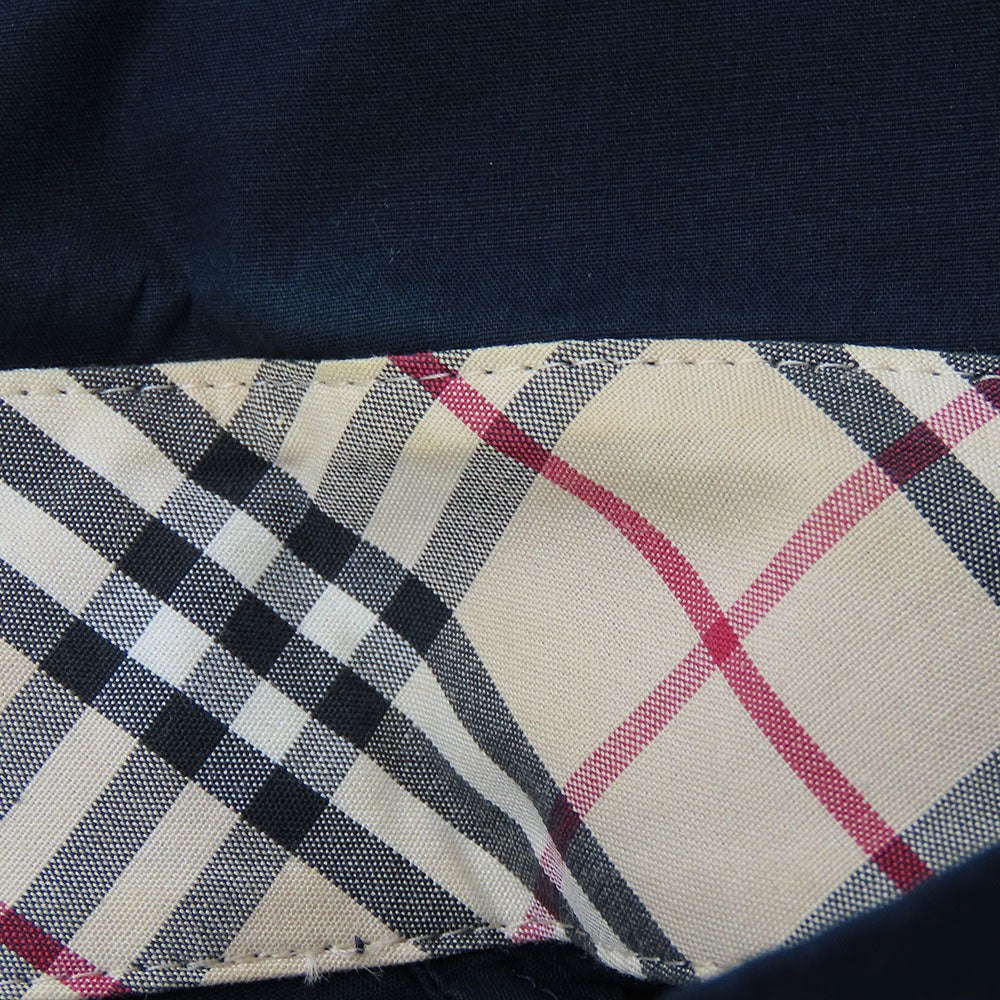 BURBERRY LONDON Long sleeve shirt Cotton, Polyurethane Navy Women 40 Used Authentic