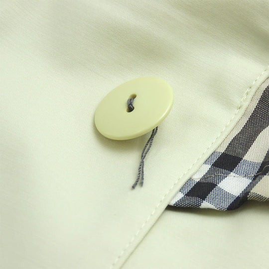 BURBERRY LONDON trench coat Cotton, Polyurethane Ivory Women Used Authentic