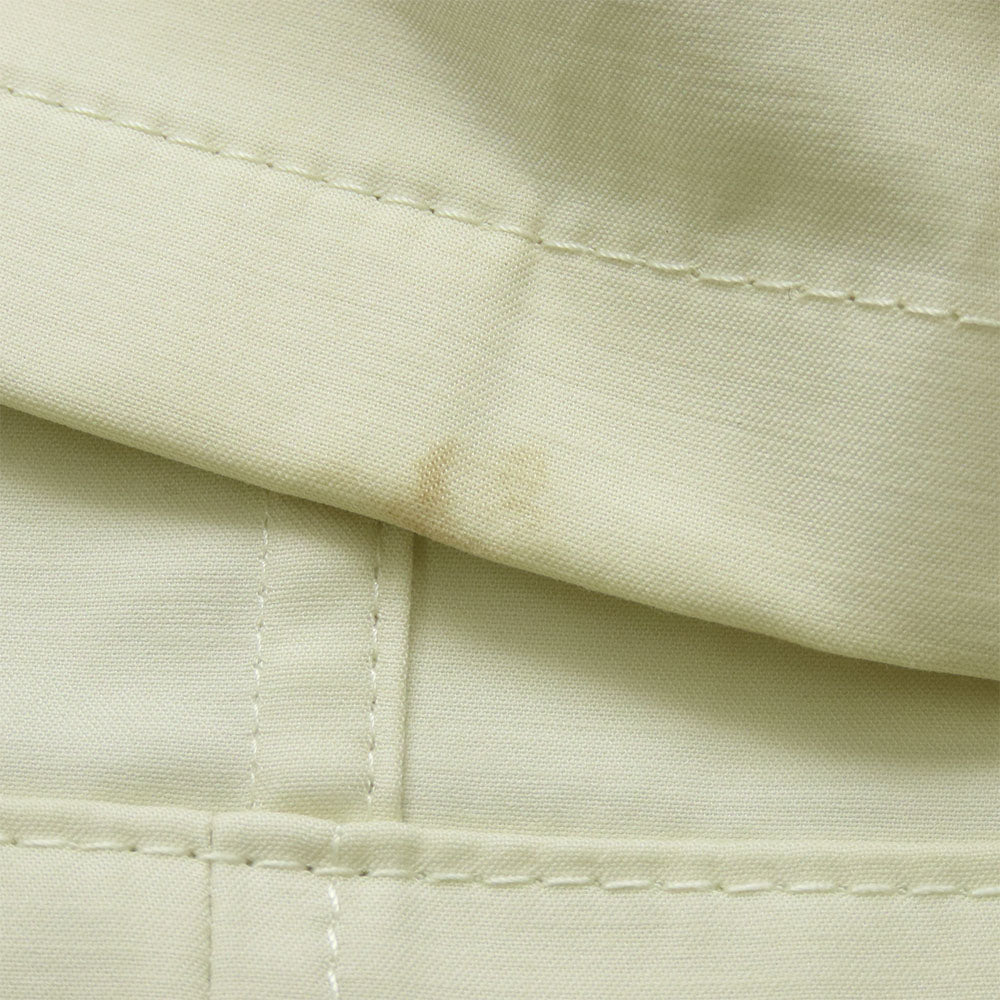 BURBERRY LONDON trench coat Cotton, Polyurethane Ivory Women Used Authentic