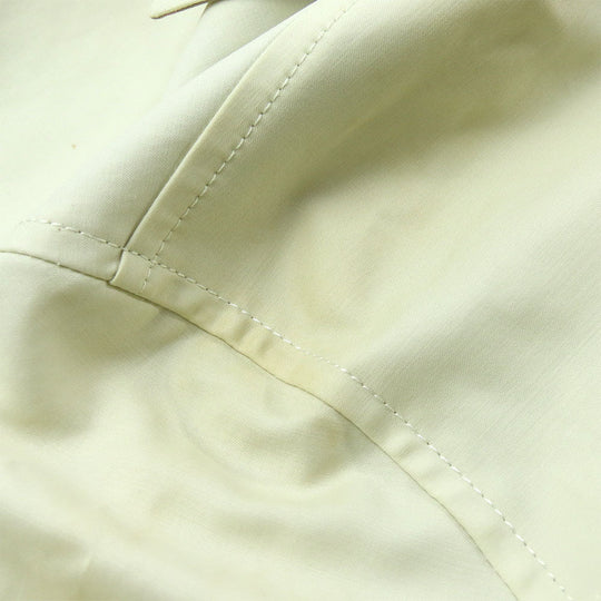 BURBERRY LONDON trench coat Cotton, Polyurethane Ivory Women Used Authentic