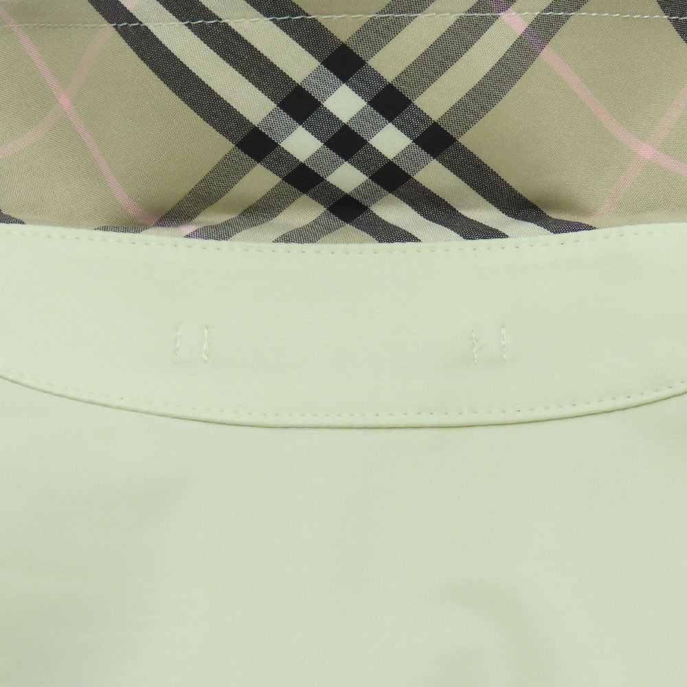 BURBERRY LONDON trench coat Cotton, Polyurethane Ivory Women Used Authentic