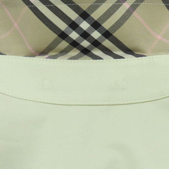 BURBERRY LONDON trench coat Cotton, Polyurethane Ivory Women Used Authentic