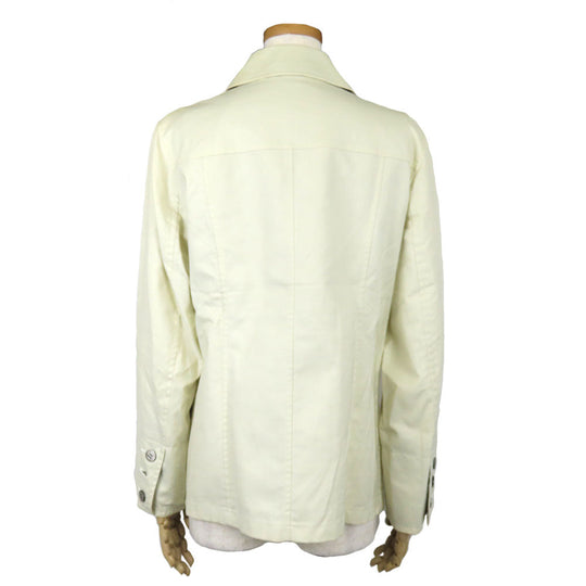 BURBERRY LONDON trench coat Cotton, Polyurethane Ivory Women Used Authentic