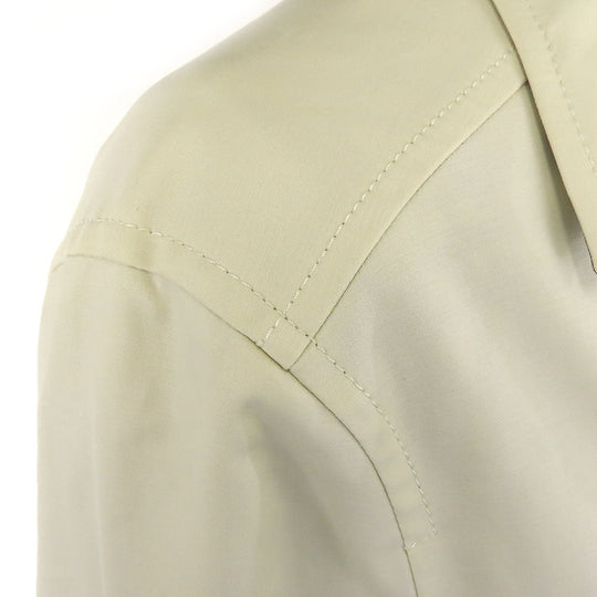 BURBERRY LONDON trench coat Cotton, Polyurethane Ivory Women Used Authentic