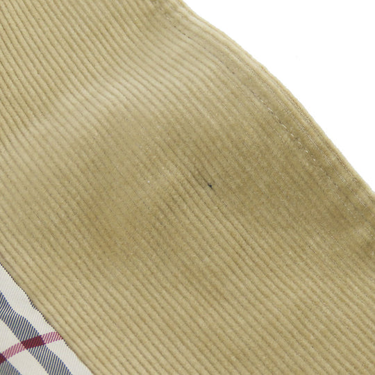 BURBERRY LONDON tailored jacket Corduroy beige Women 38 Used Authentic