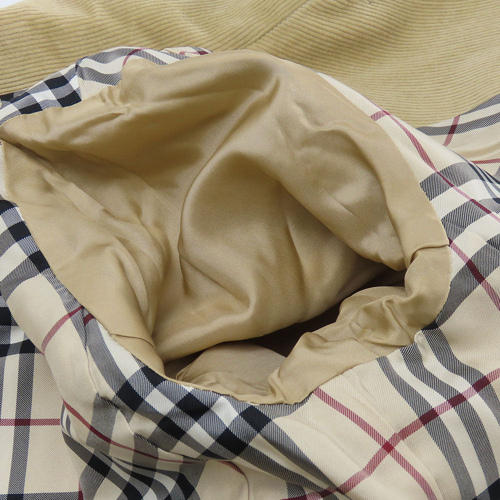 BURBERRY LONDON tailored jacket Corduroy beige Women 38 Used Authentic