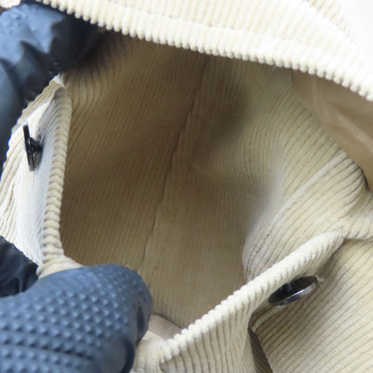 BURBERRY LONDON tailored jacket Corduroy beige Women 38 Used Authentic