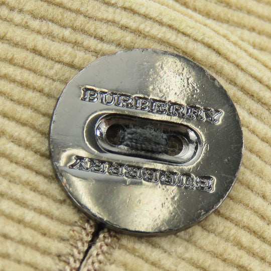 BURBERRY LONDON tailored jacket Corduroy beige Women 38 Used Authentic