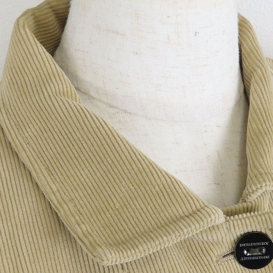 BURBERRY LONDON tailored jacket Corduroy beige Women 38 Used Authentic
