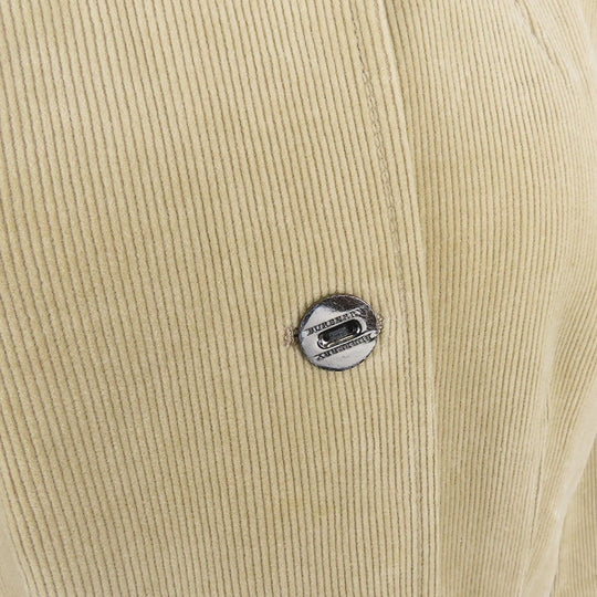 BURBERRY LONDON tailored jacket Corduroy beige Women 38 Used Authentic