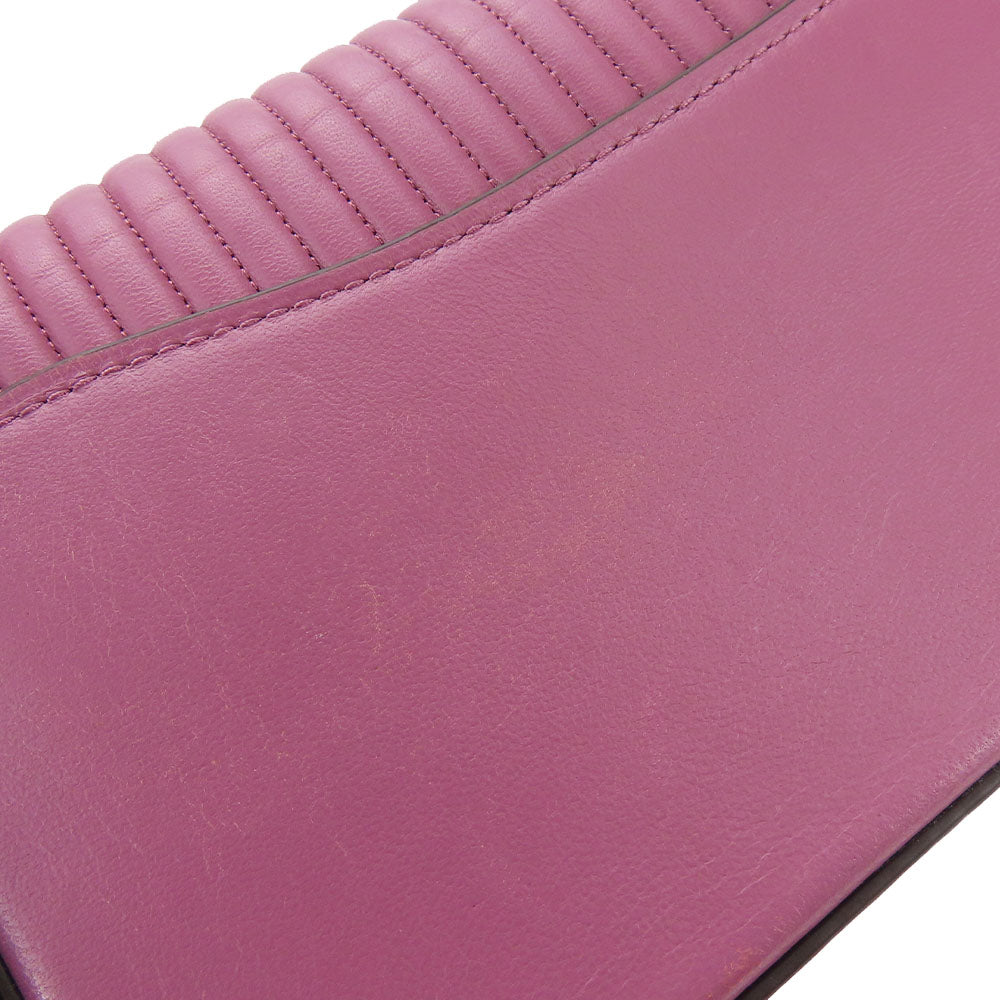 COACH Shoulder Bag 22729 leather purple Women Used Authentic