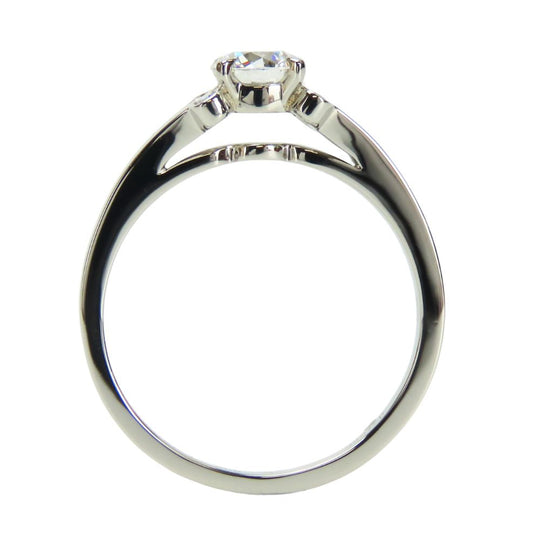 CARTIER Ring Pt950Platinum, Diamond Platinum Ballerina ring Women Used Authentic